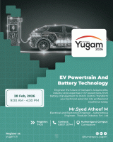 EV Powertrain and Battery Technology  2026 Workshop Poster